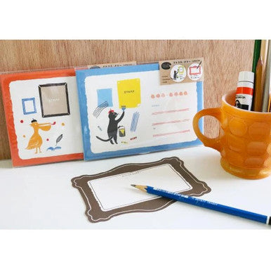 Painter Bear Letter Set