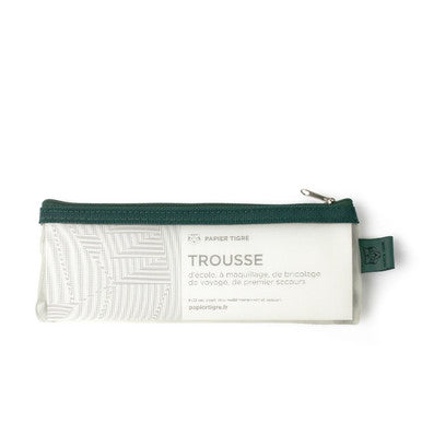 Mesh Pencil Case, Yellow