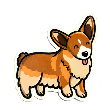 Corgi Mini Sticker