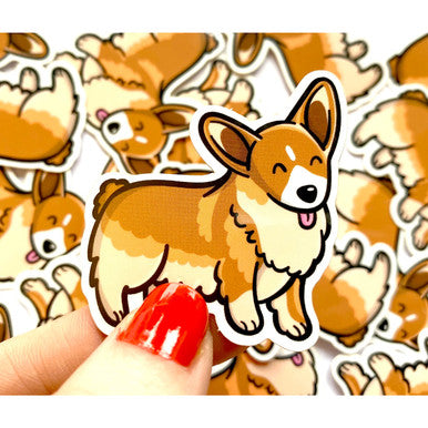 Corgi Mini Sticker