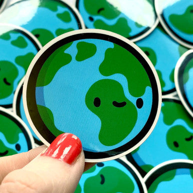 Earth Mini Sticker