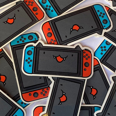 Video Game Cat Mini Sticker