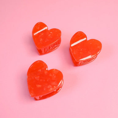 Heart Hair Claw