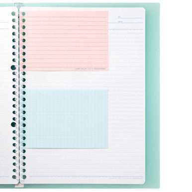 Colored Lined Mini Loose Leaf Paper, B7