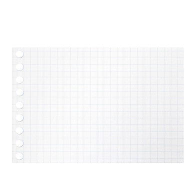 Graph Mini Loose Leaf Paper, B7