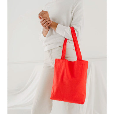 Mini Merch Tote, Warm Red