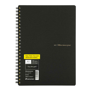 Mnemosyne 105 Dot Grid A5 Notebook
