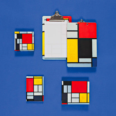 Piet Mondrian Mini Clipboard
