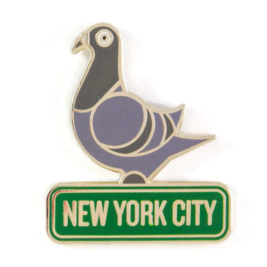 NYC Pigeon Enamel Pin
