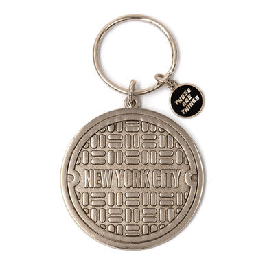 NYC Sewer Keychain