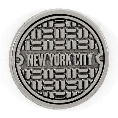 NYC Sewer Enamel Pin