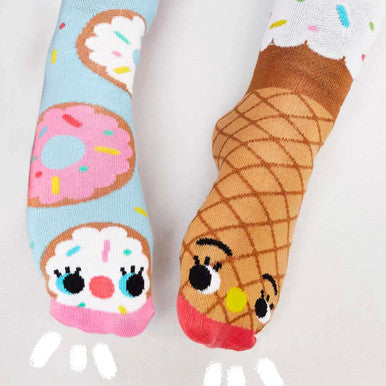 Donut + Ice Cream Socks