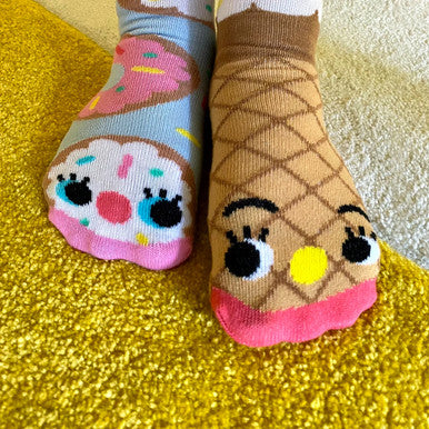 Donut + Ice Cream Socks