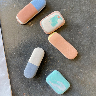 Pebble Erasers