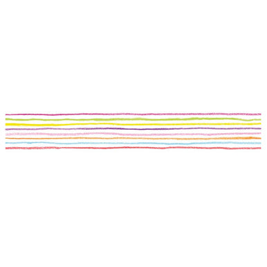 Colored Lines Washi Tape