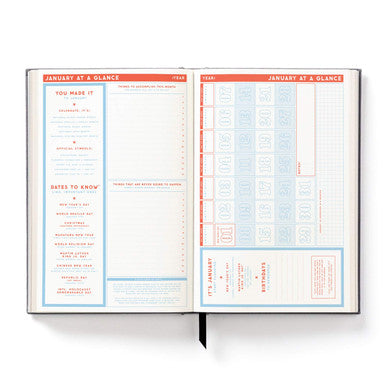 Perpetually Late Show Undated Planner