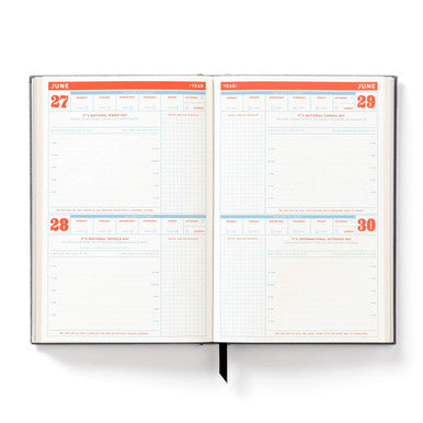 Perpetually Late Show Undated Planner