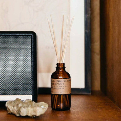 Teakwood + Tobacco Reed Diffuser