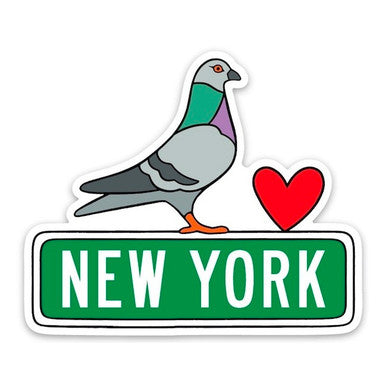 New York Pigeon Sticker