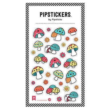 Puffy Mushroom Stickers