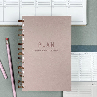 Simple Plan Weekly Planner Notebook