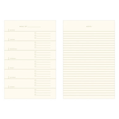 Simple Plan Weekly Planner Notebook