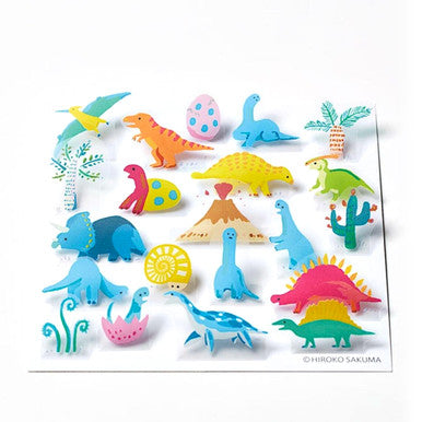 Pop-Up Stickers, Dinosaurs