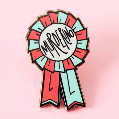Murderino Ribbon Enamel Pin