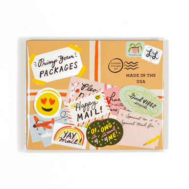 Primp Your Packages Sticker Set