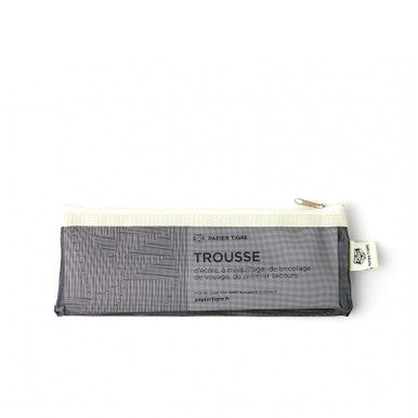 Mesh Pencil Case, Black