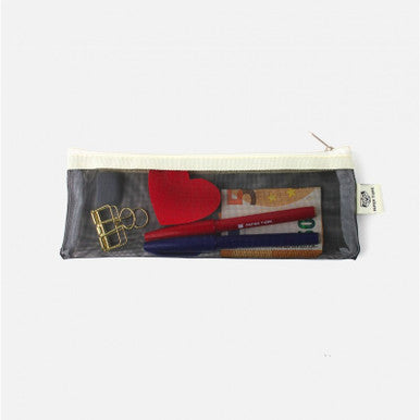Mesh Pencil Case, Black