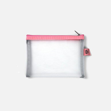 Small Mesh Pocket, Bubblegum