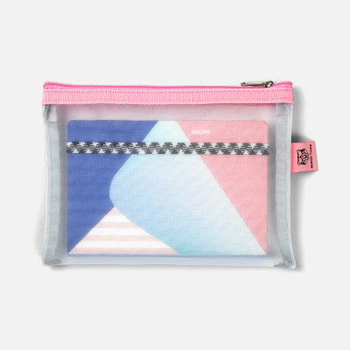 Small Mesh Pocket, Bubblegum