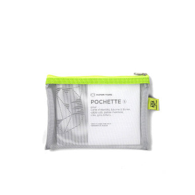 Small Mesh Pocket, Lime
