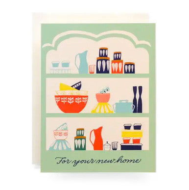 Pyrex Housewarming Card