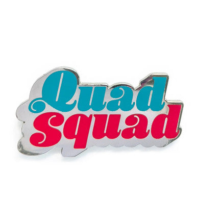 Quad Squad Enamel Pin