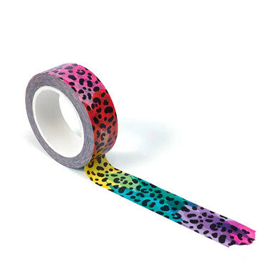 Rainbow Leopard Washi Tape