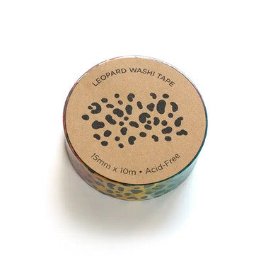 Rainbow Leopard Washi Tape