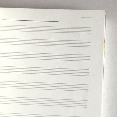 Musique Rough Notebook