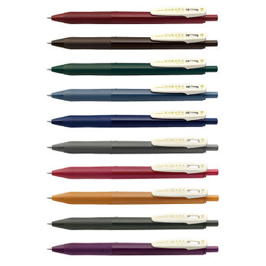 Sarasa Vintage Gel Pens