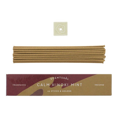 Calm Hinoki Mint SCENTSUAL Incense