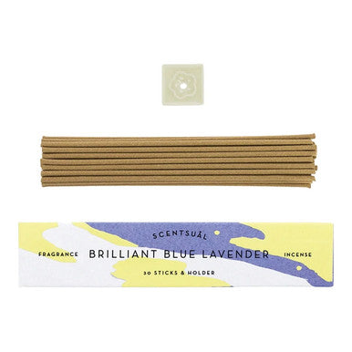 Brilliant Blue Lavender SCENTSUAL Incense
