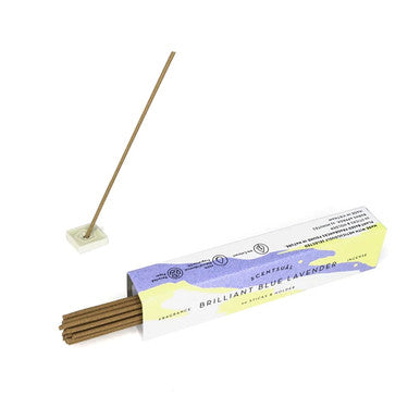 Brilliant Blue Lavender SCENTSUAL Incense
