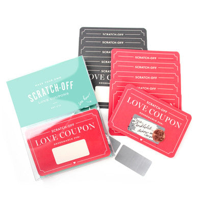 Scratch-off Love Coupons