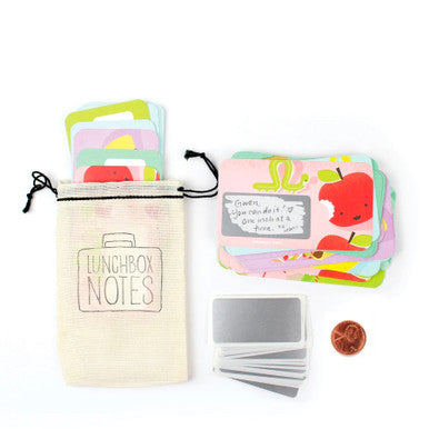 Scratch-off Lunchbox Notes, Foods