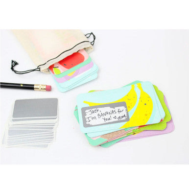Scratch-off Lunchbox Notes, Foods