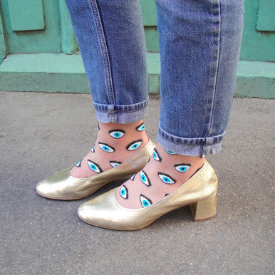 Eye Sheer Socks