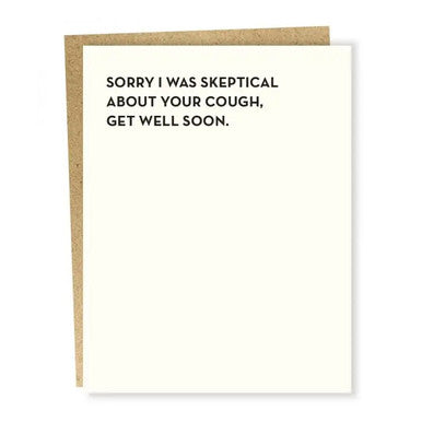 Skeptical Card