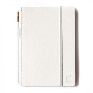 Medium Blackwing Slate Dot Grid Notebook, White