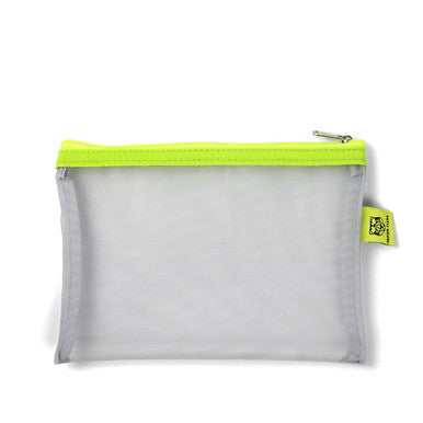 Small Mesh Pocket, Lime